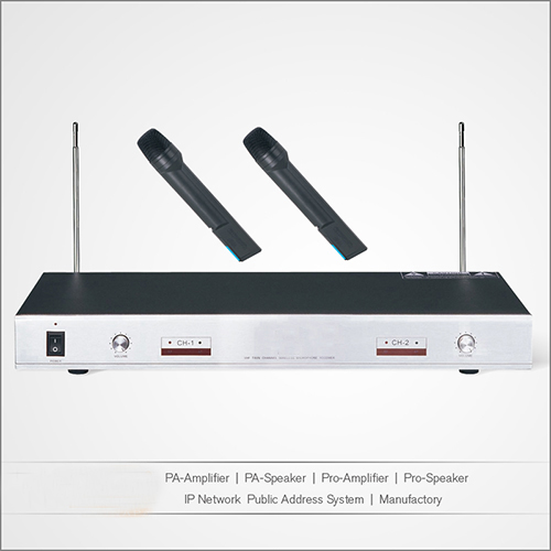 Professional wireless microphone series