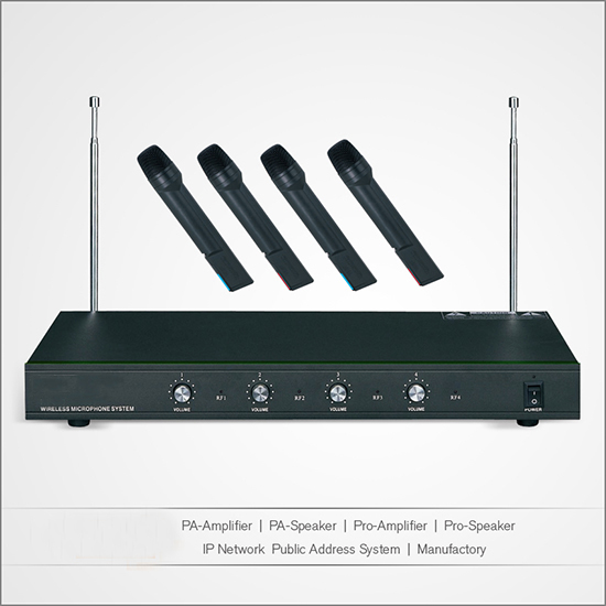 Professional wireless microphone series