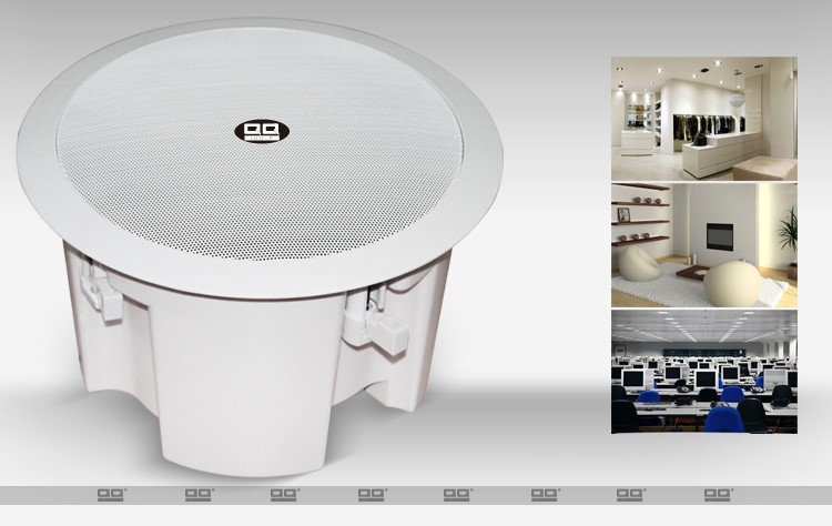 Active Bluetooth Ceiling Speaker with rear cover