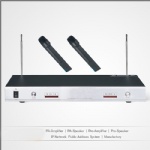 Professional wireless microphone series